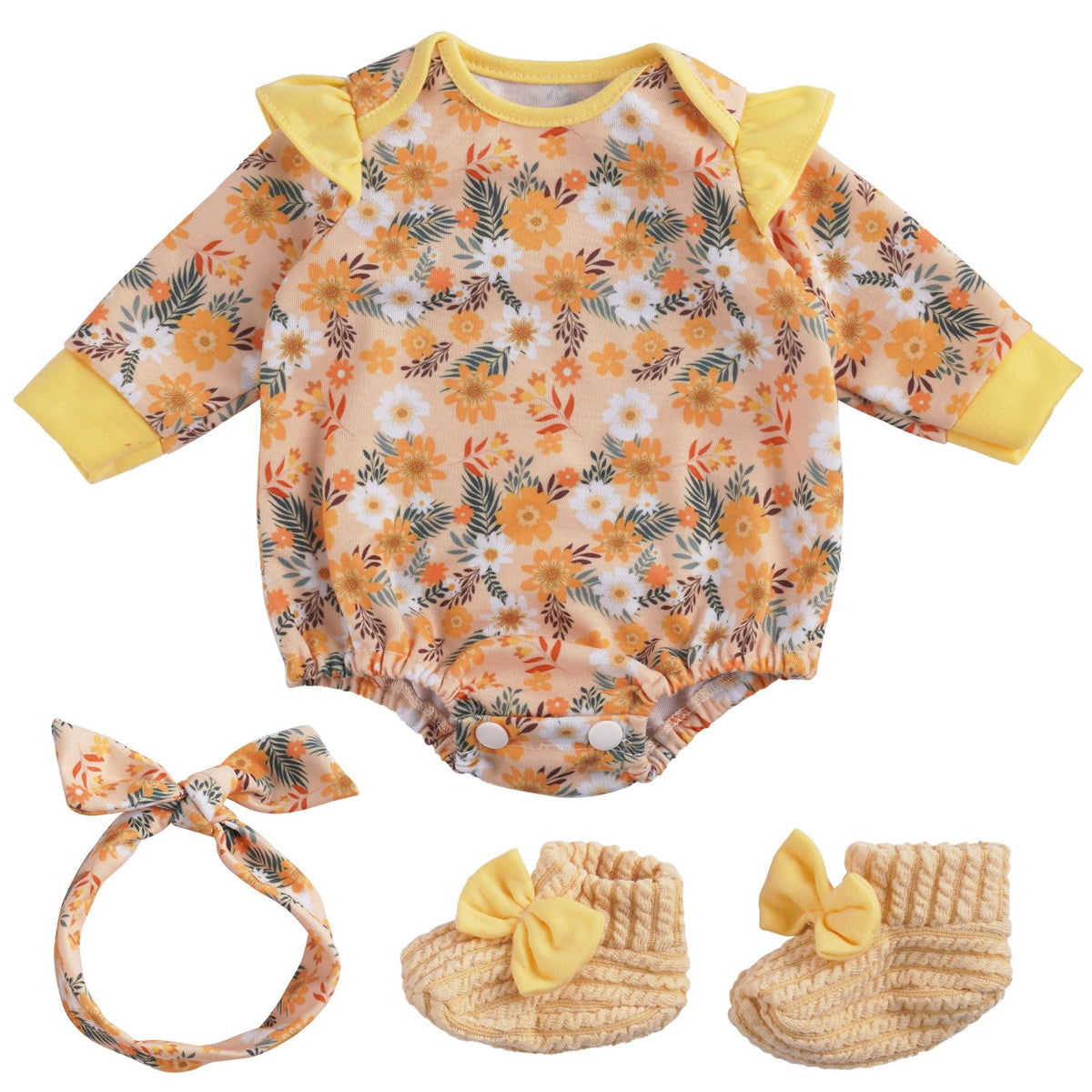 3 Pcs Baby Doll Clothes for 17-22 Inch Dolls F863929