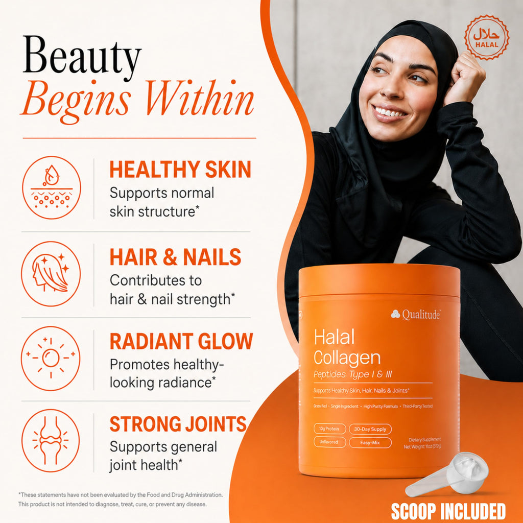 Halal Collagen Peptides Powder Grass-Fed Bovine Type I & III L841
