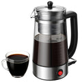 10-Cup Electric Percolator Coffee Pot with Borosilicate Carafe C654576