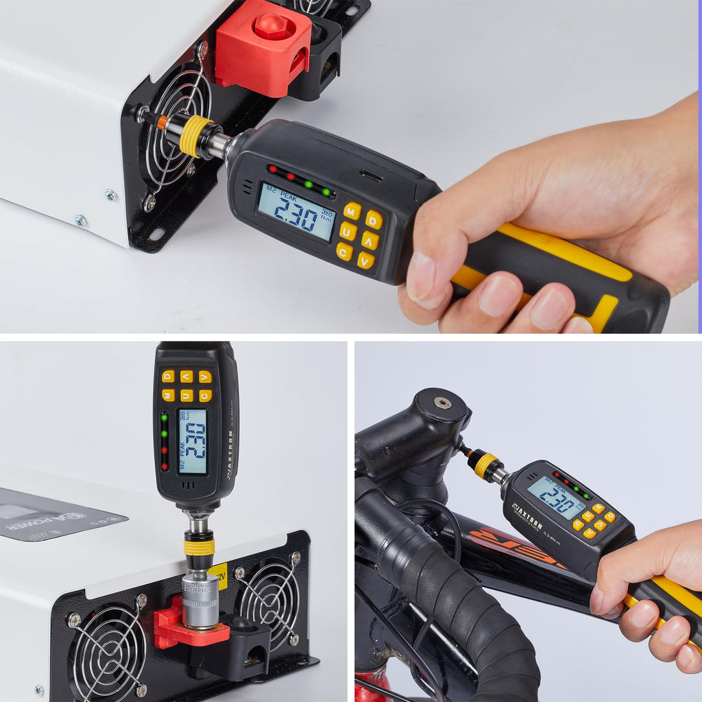 Digital Torque Screwdriver Set, 1/4" Drive, 38-Piece F36553