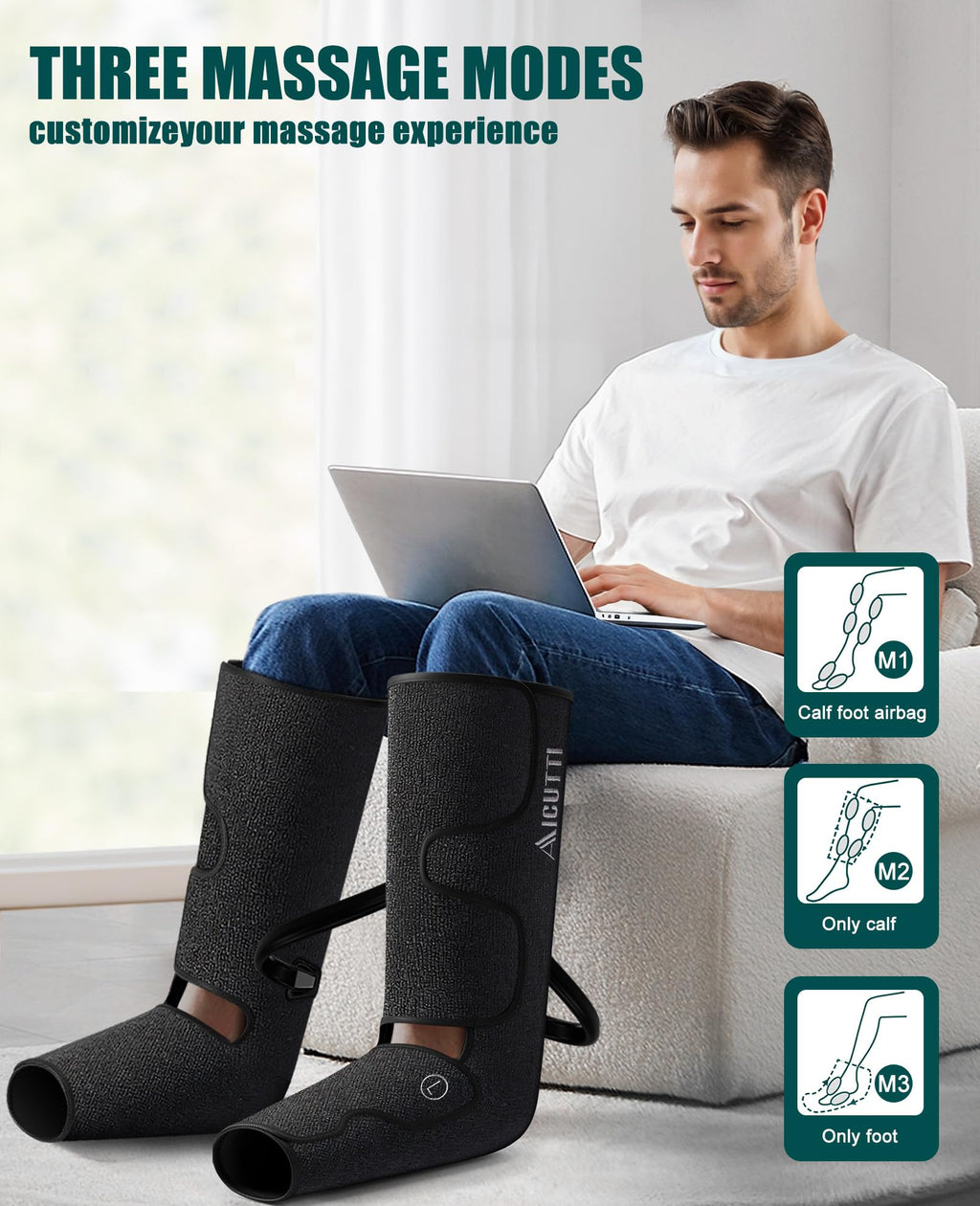 Full Leg Massager with Heat Q7368