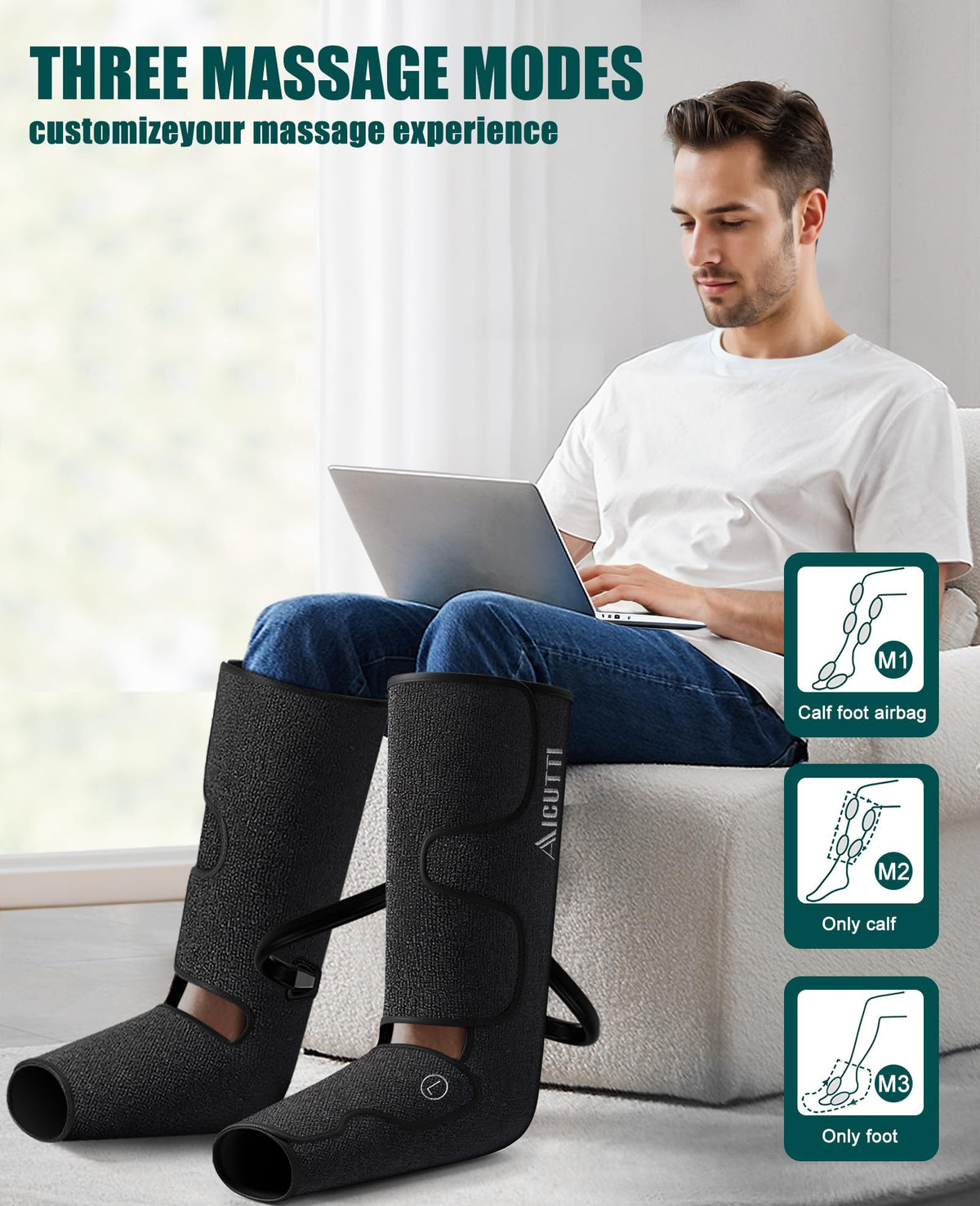 Full Leg Massager with Heat Q7368