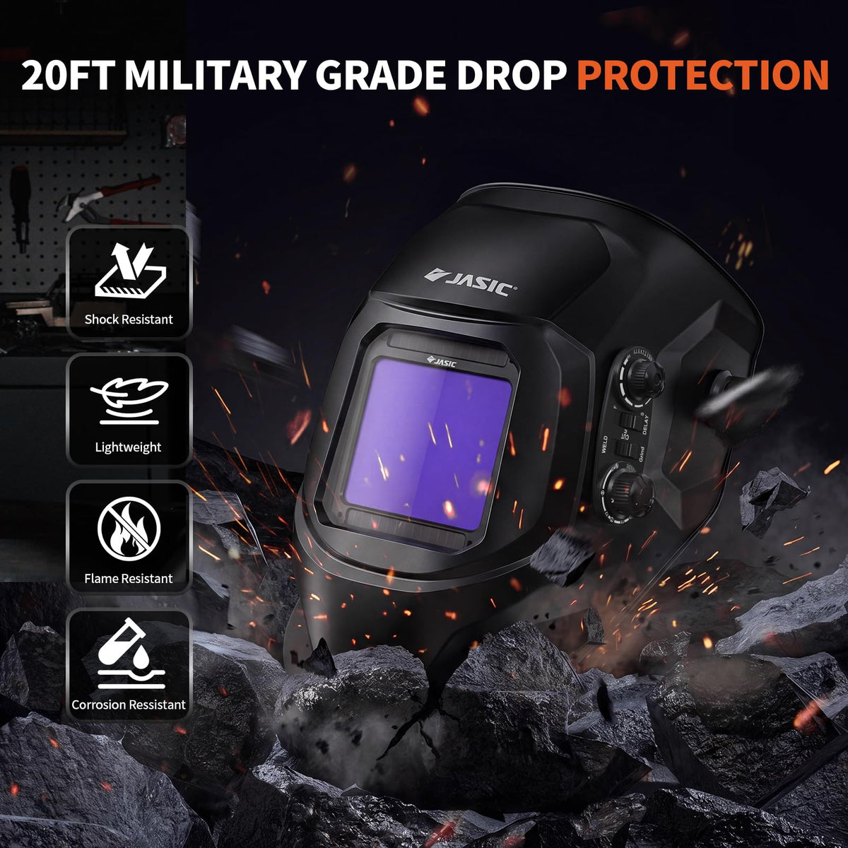 Auto Darkening Welding Helmet Y911