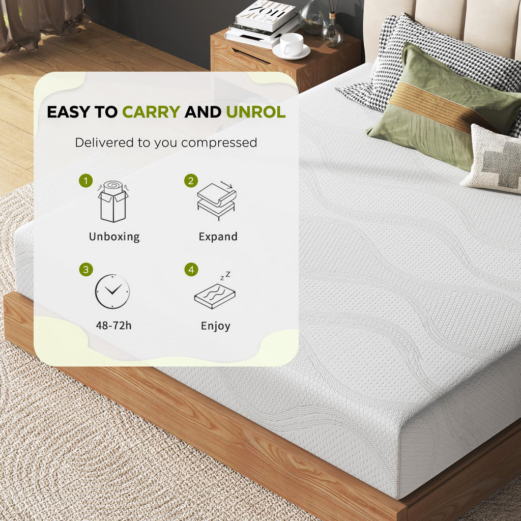 6 Inch Twin Memory Foam Mattress B81190