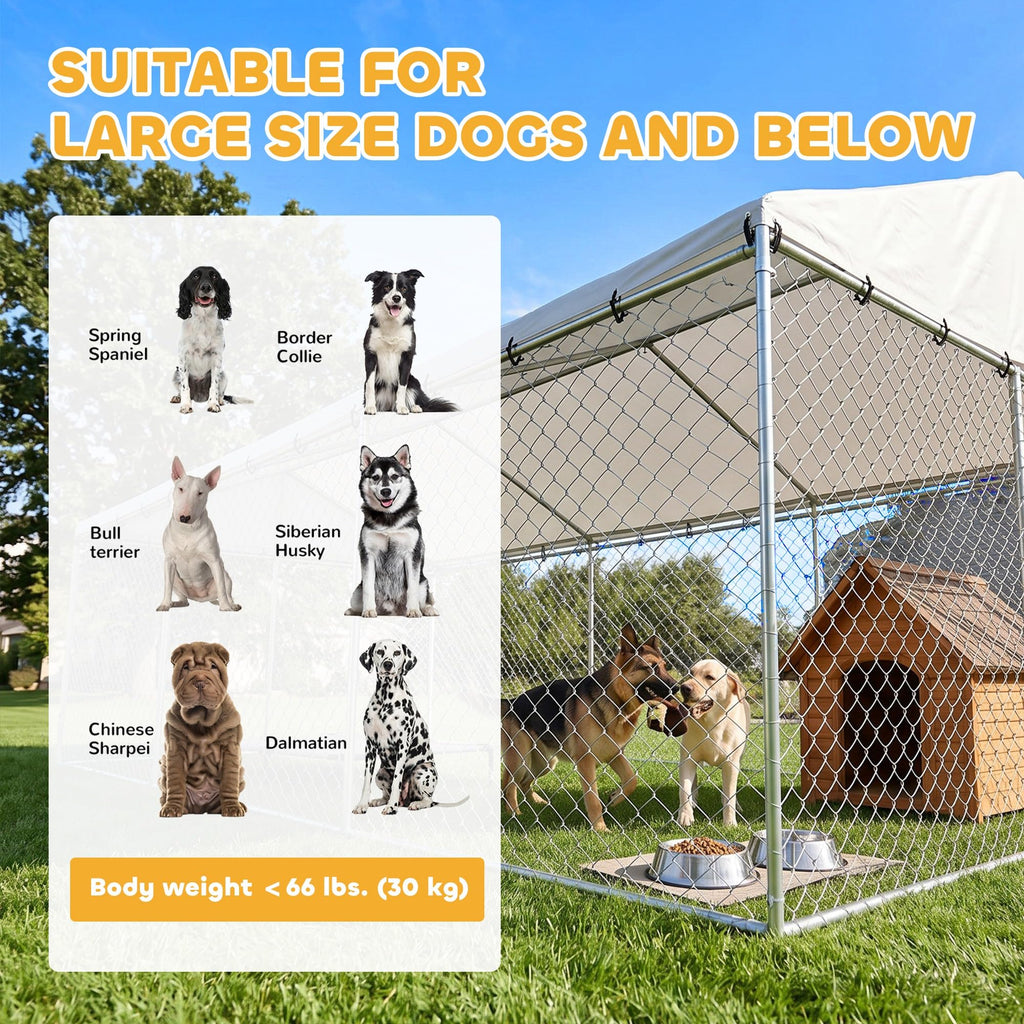 Outdoor Dog Kennel P49124