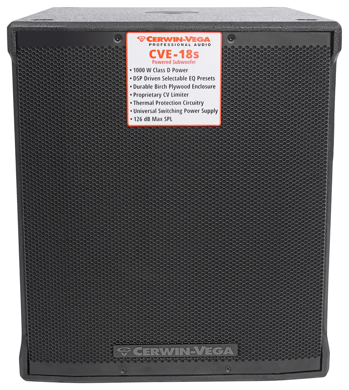 18" 1000 Watt Powered Subwoofer with Bluetooth N784936