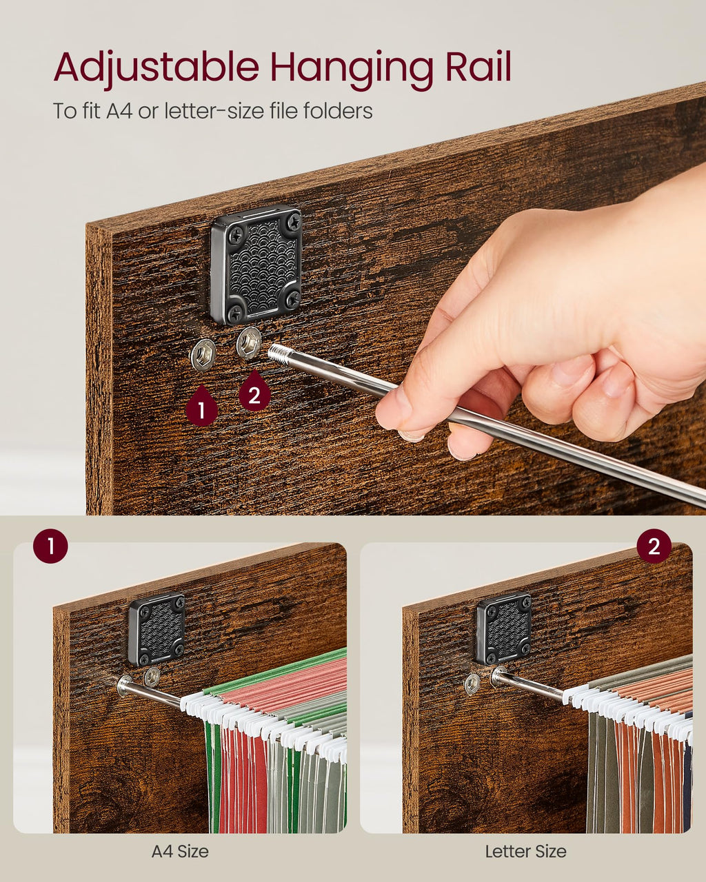 2 Drawer File Cabinet with Locks Y677010
